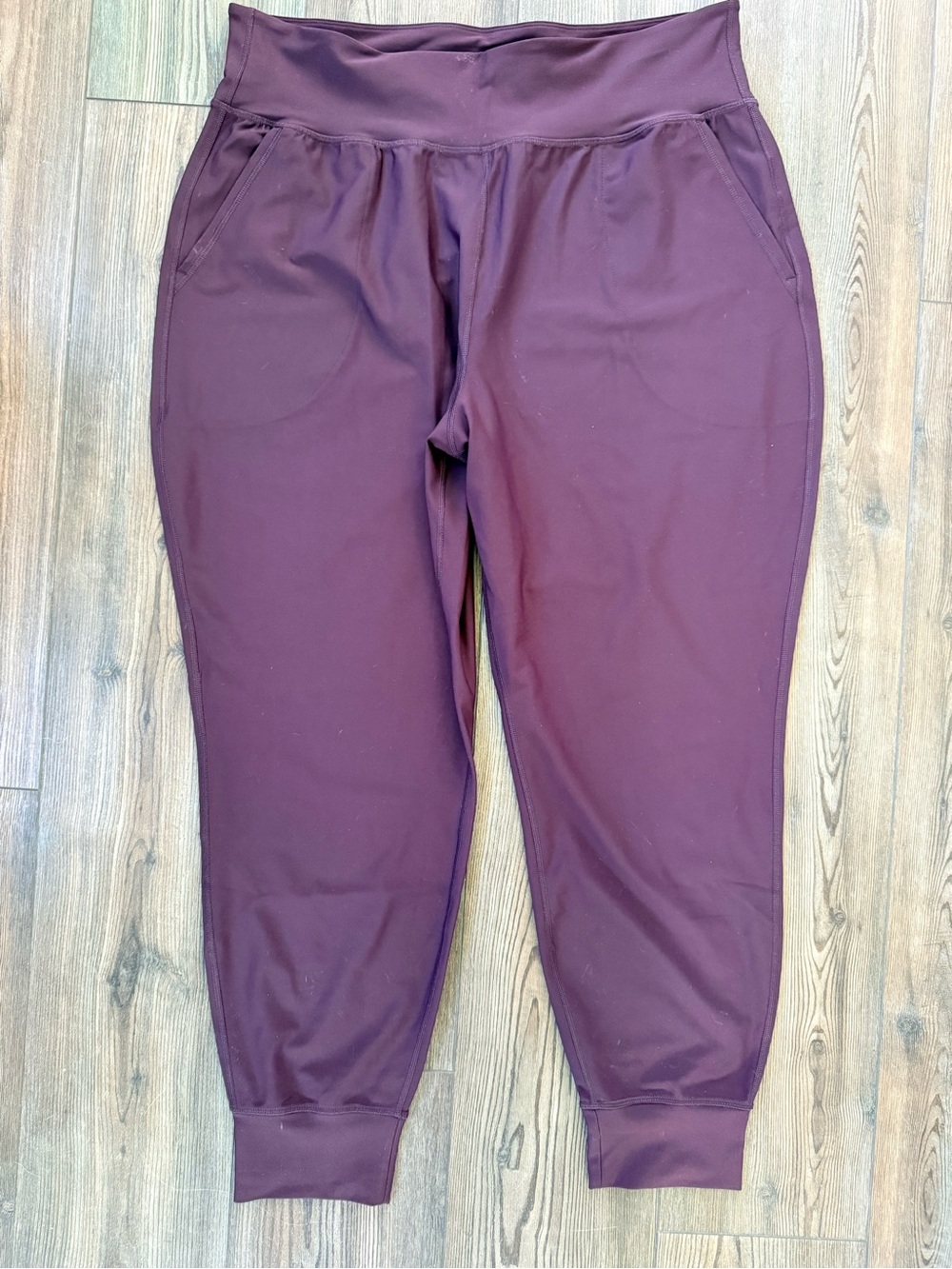 Old Navy Plum High-Waisted Jogger Pants